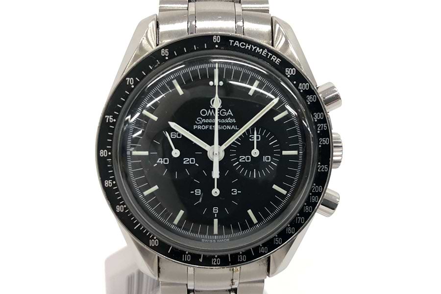 オメガ スピードマスター プロフェッショナルムーン 3570.50.00 手巻き SS 黒